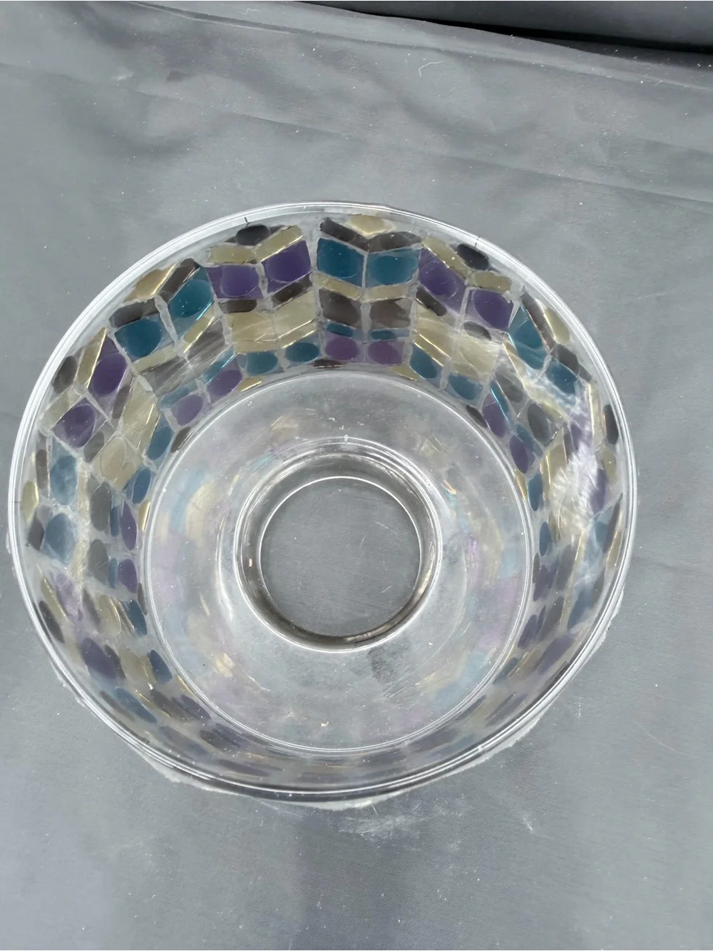 Yankee Candle Stained Glass Mosaic Candle Shade - Multicolor